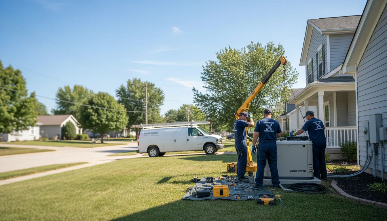 Generator Installation in Persia, IA near me